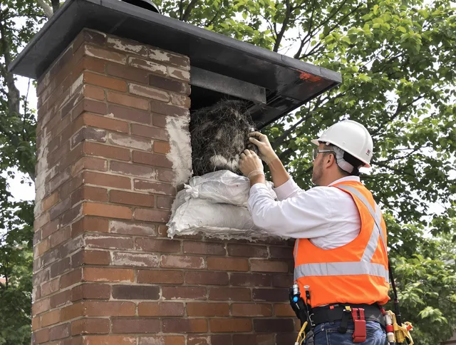 Humane removal of debris and animals by Poinciana Chimney Sweep in Poinciana, FL