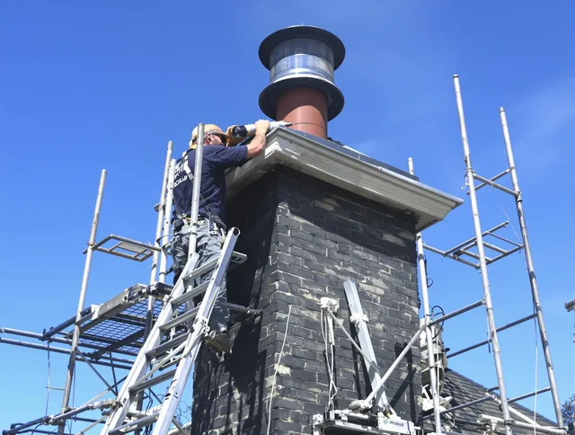 Sturdy chimney crown finished by Poinciana Chimney Sweep in Poinciana, FL