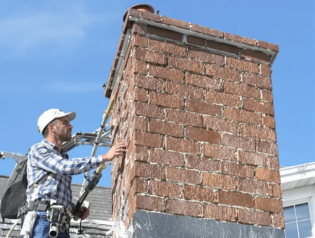 Brickwork for a chimney rebuild by Poinciana Chimney Sweep in Poinciana, FL