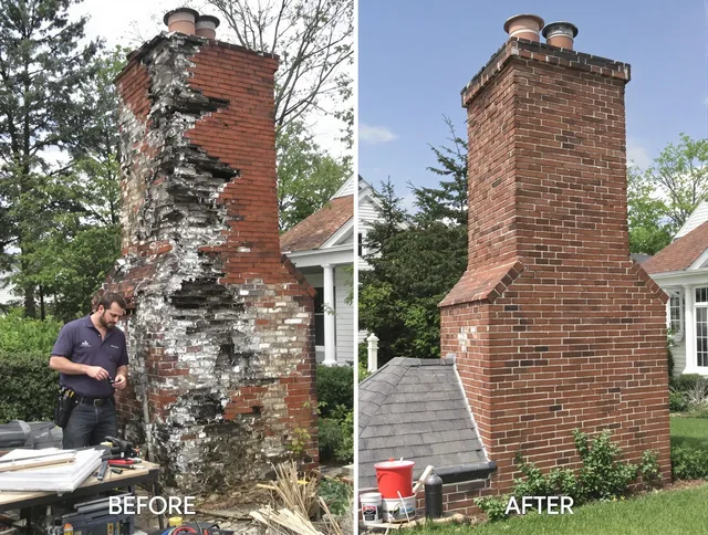 Poinciana Chimney Sweep performing a full chimney restoration in Poinciana, FL