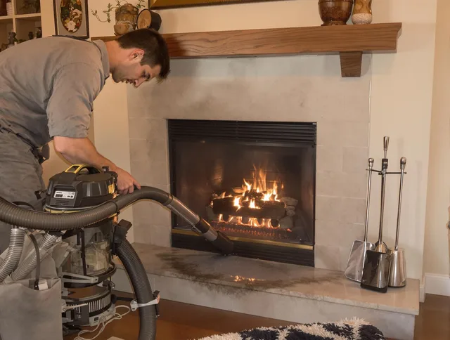 Routine fireplace upkeep by Poinciana Chimney Sweep in Poinciana, FL