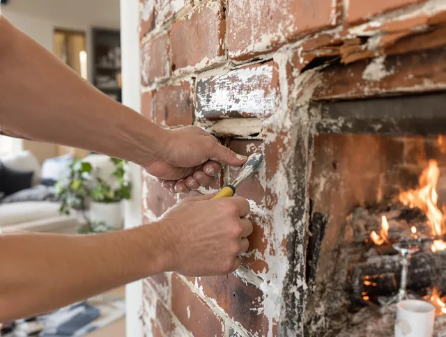 Routine fireplace repair by Poinciana Chimney Sweep in Poinciana, FL